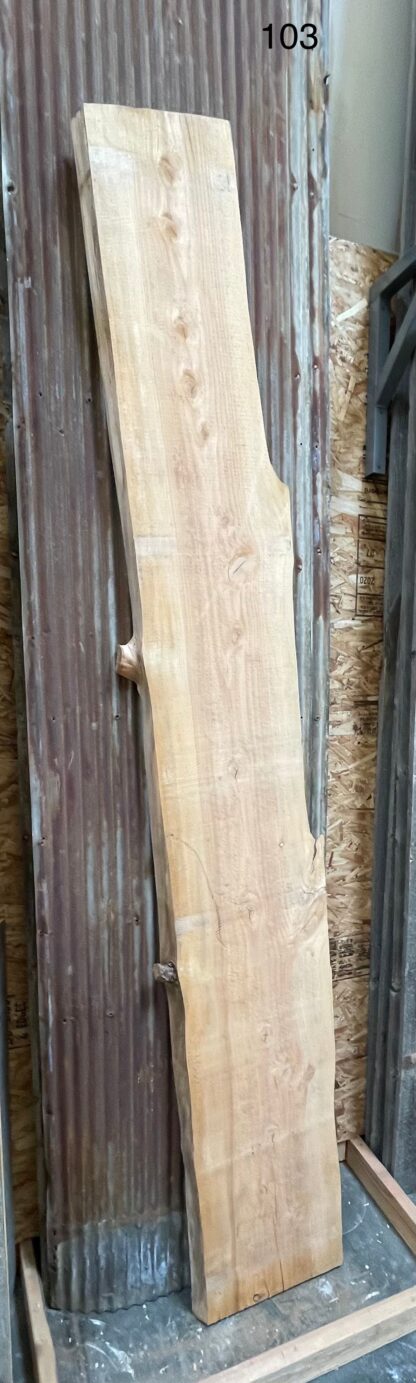 Clear Cedar Slab 103