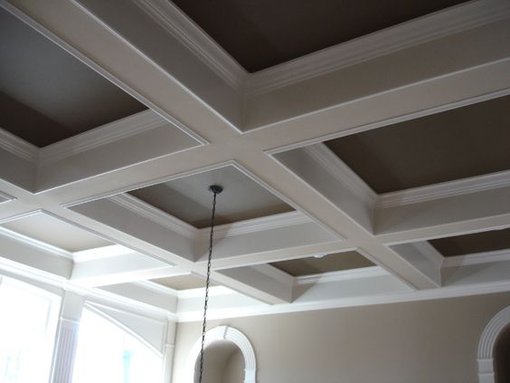 Coffered Ceiling Inspiration, Round Coffered Ceiling Kit