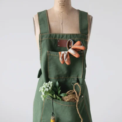 Cotton Canvas Apron - Image 4