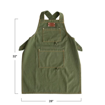 Cotton Canvas Apron - Image 6
