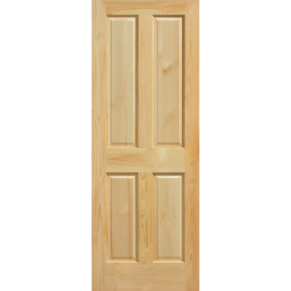 4-Panel Clear Pine C4P